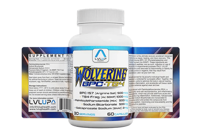 wolvering gpc tg4 capsule bottles